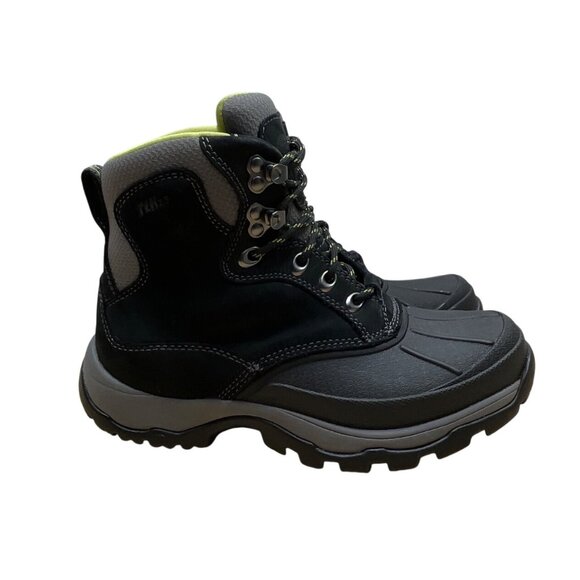 L.L.Bean Womens Black Primaloft Insulation 200G Winter Hiking Boots Sz  7M - Picture 3 of 10